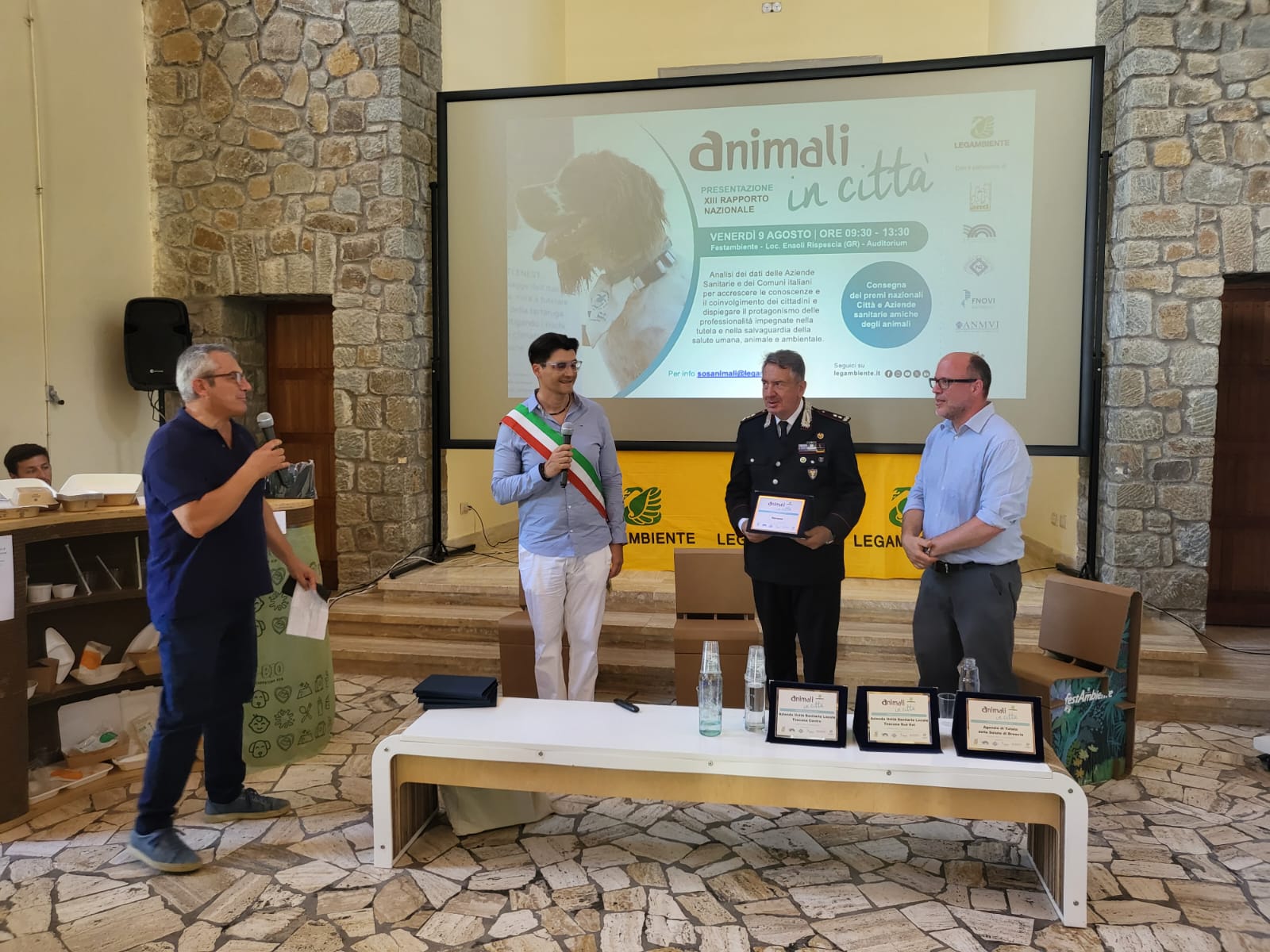 Premio nazionale di Legambiente “Animali in città”