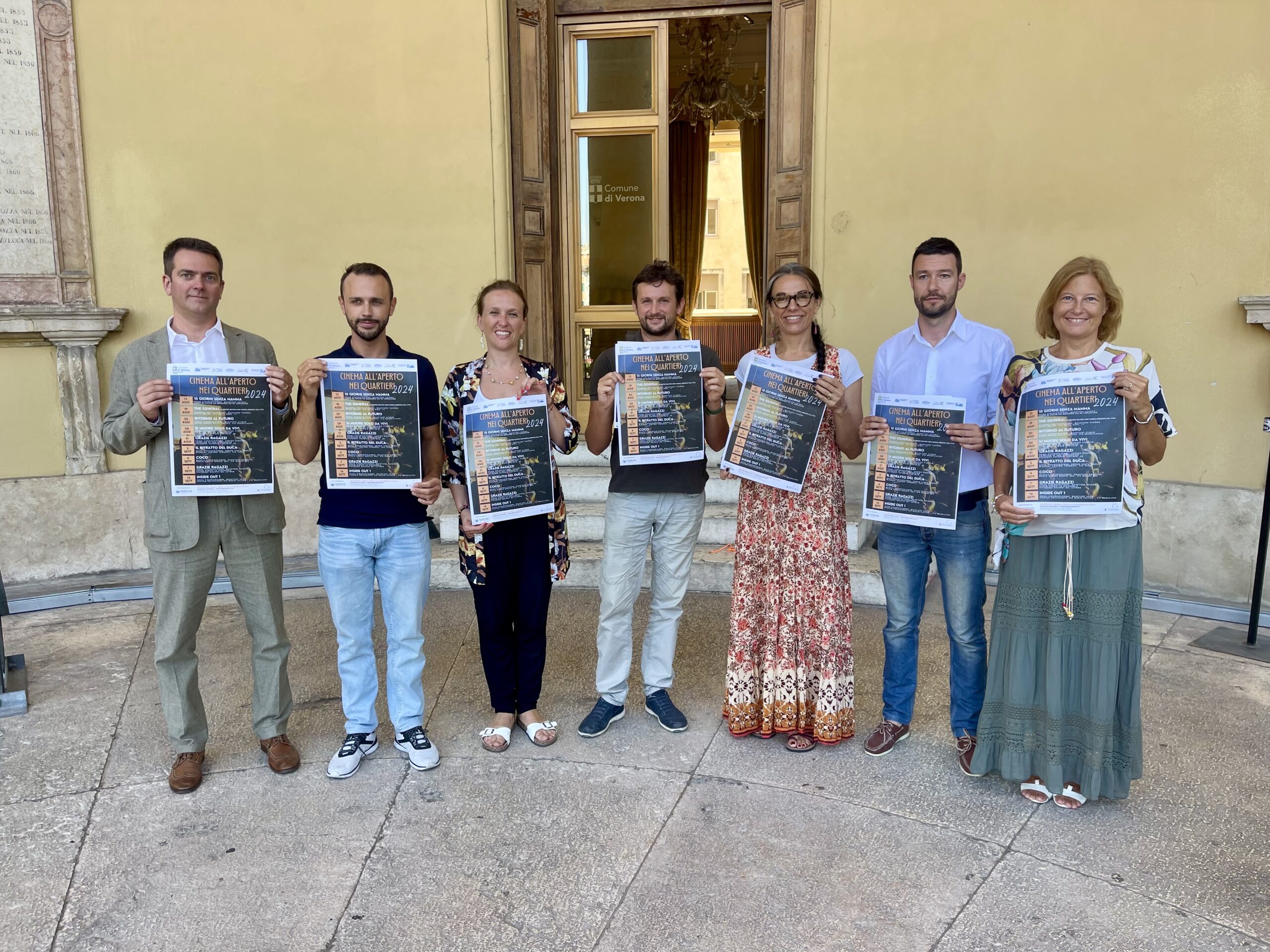 Cinema all’aperto nei quartieri a Verona