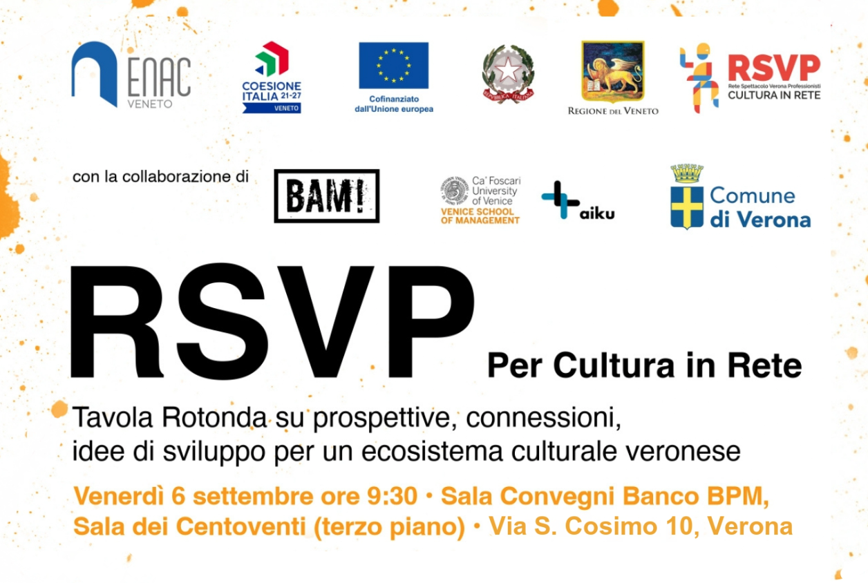 RSVP – L’incontro del 6 settembre a Verona