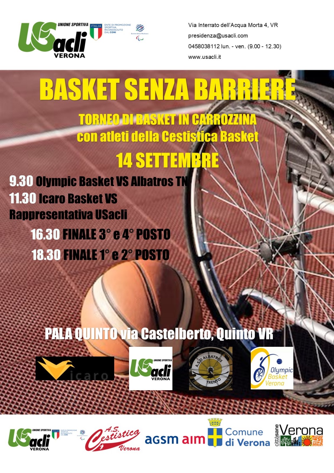 “Basket senza barriere”