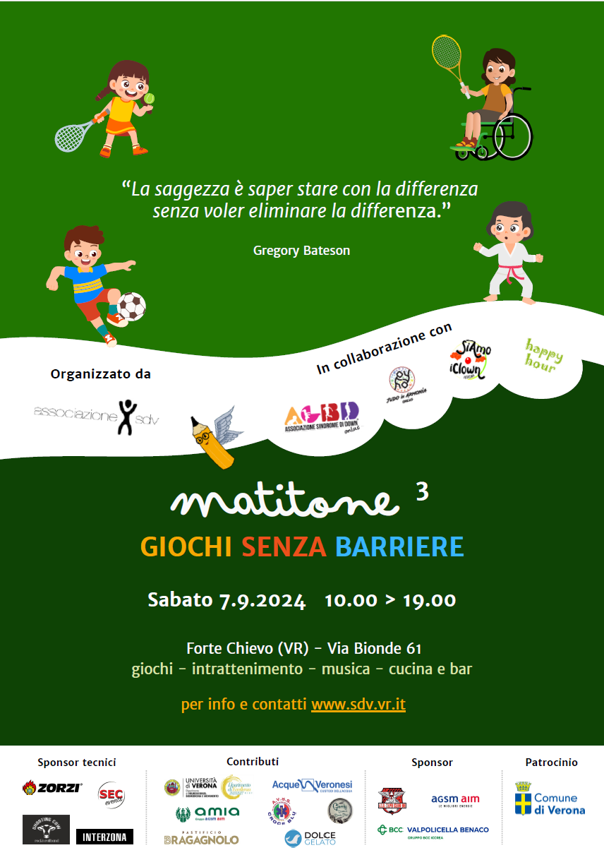 ‘Matitone 2024: Giochi senza Barriere’