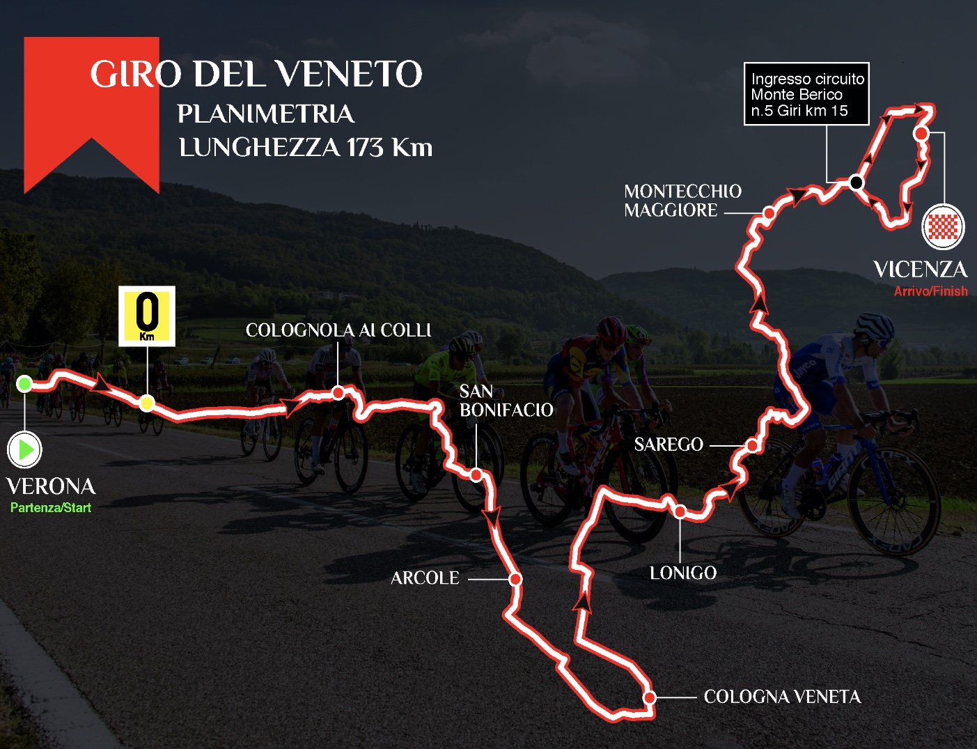 Il giro del Veneto 2024 di ciclismo