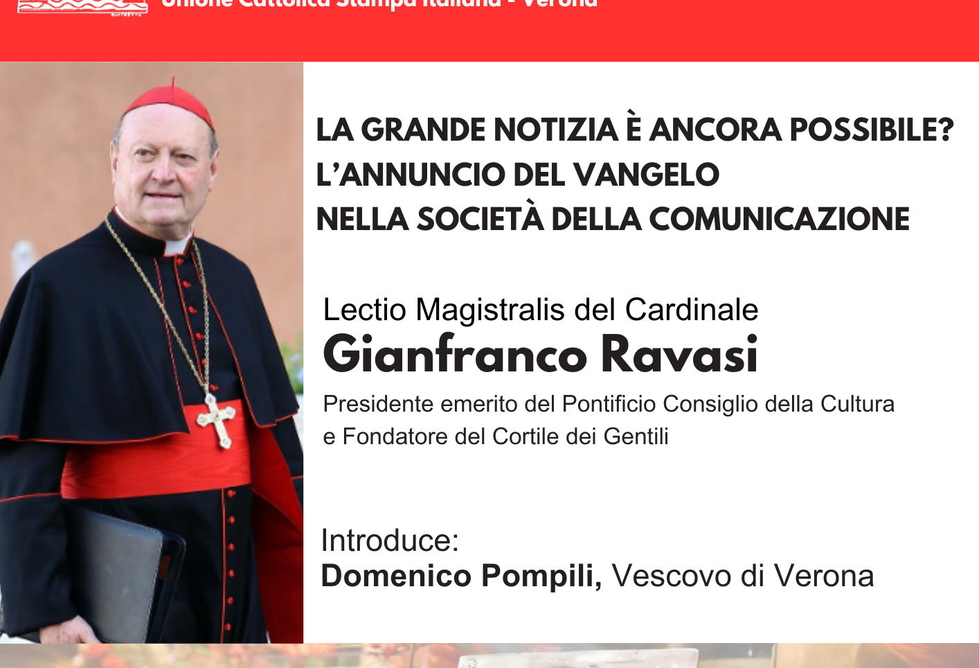 Vangelo e comunicazione: una lectio del cardinale Ravasi