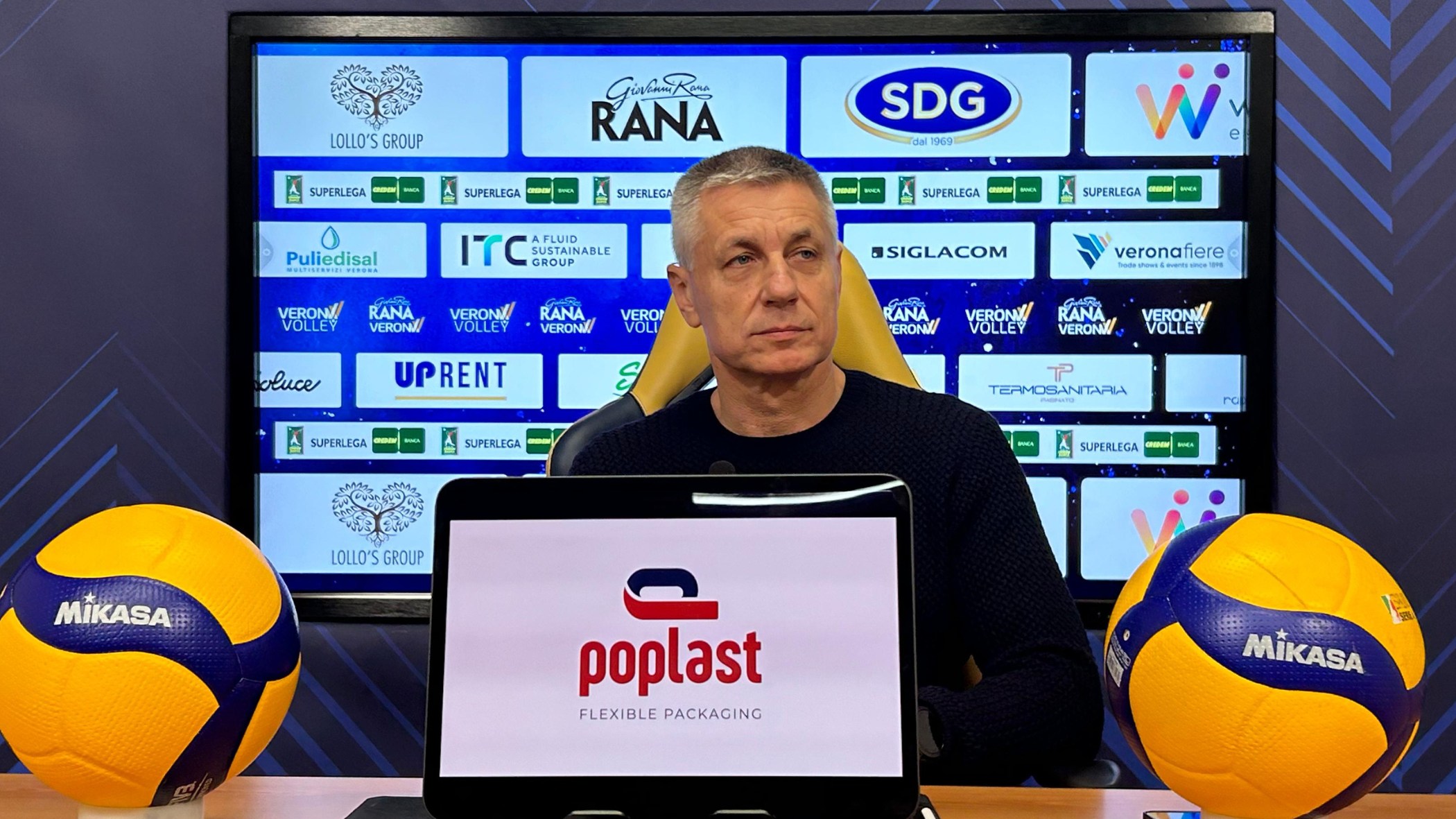 COACH STOYTCHEV PRESENTA LA SFIDA CONTRO PERUGIA